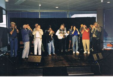 Photograph - PETER ELLIS COLLECTION: BAND PLAYING