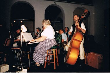 Photograph - PETER ELLIS COLLECTION: BAND PLAYING