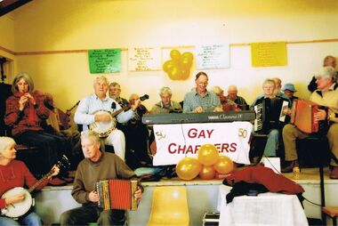 Photograph - PETER ELLIS COLLECTION: PETER ELLIS AND GAY CHARMERS