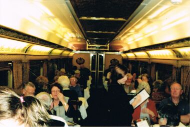 Photograph - PETER ELLIS COLLECTION: ON A TRAIN