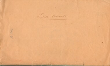 Document - MCCOLL, RANKIN AND STANISTREET COLLECTION: LEASE CONSENTS