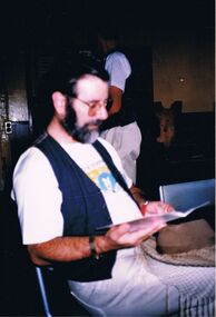 Photograph - PETER ELLIS COLLECTION: MAN SITTING