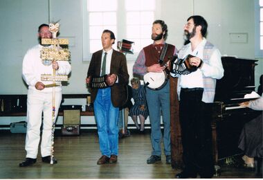 Photograph - PETER ELLIS COLLECTION: EMU CREEK BUSH BAND, 3rd May, 1992