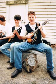 Photograph - PETER ELLIS COLLECTION: YOUNG MEN PLAYING LUTE