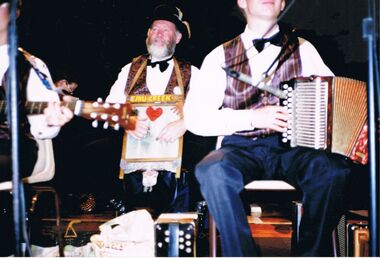 Photograph - PETER ELLIS COLLECTION: BUSH BAND