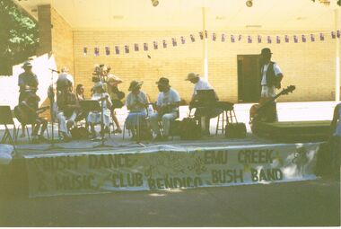 Photograph - PETER ELLIS COLLECTION: BUSH BAND