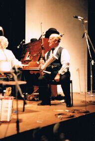 Photograph - PETER ELLIS COLLECTION: MAN ON STAGE