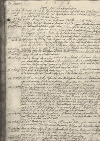 Document - GERMAN HERITAGE SOCIETY COLLECTION: DIARY PAGES, 20th July 1838