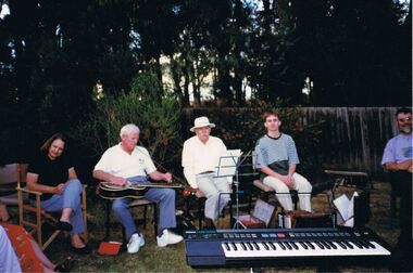 Photograph - PETER ELLIS COLLECTION: GROUP OF PEOPLE, 7th December, 1997