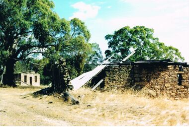 Photograph - PETER ELLIS COLLECTION: RUINS OF STONE BUILDINGS