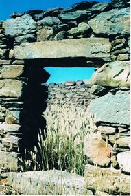 Photograph - PETER ELLIS COLLECTION: RUINS OF STONE BUILDING