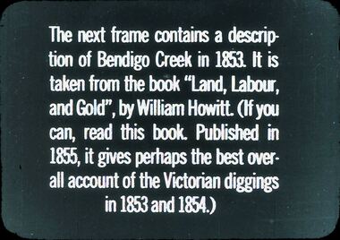 Slide - DIGGERS & MINING: THE DIGGINGS - THE DIGGERS