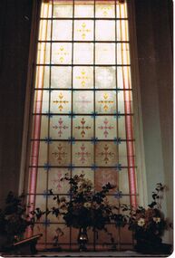 Photograph - PETER ELLIS COLLECTION: STAINED GLASS WINDOW