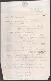 Document - RANDALL COLLECTION: EDUCATION DEPARTMENT  VICTORIA - GRAVEL HILL SCHOOL, 21 December 1973