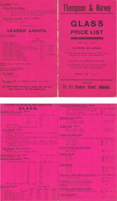 Document - OWEN WILLIAMS COLLECTION: THOMPSON & HARVEY CATALOGUE