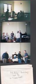 Photograph - MERLE HALL COLLECTION: PHOTGRAPHS OF  PARTICIPANTS IN ARTS BENDIGO WORKSHOP SEPT 1996