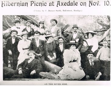 Photograph - PETER ELLIS COLLECTION: HIBERNIAN PICNIC AT AXEDALE