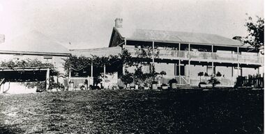 Photograph - PETER ELLIS COLLECTION: DOUBLE STOREY BUILDING