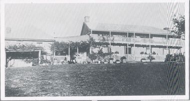 Photograph - PETER ELLIS COLLECTION: DOUBLE STOREY BUILDING