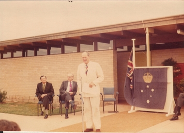 Photograph - SANDHURST BOYS CENTRE COLLECTION: OFFICIAL OPENING OF THE RESIDENTIAL UNITS AND ADMINISTRATION BLOCK 1972
