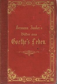 Photograph - GERMAN HERITAGE SOCIETY COLLECTION: HERMANN JUNKERS BILDER AUS GOETHES LEBEN