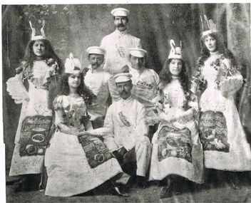Photograph - PETER ELLIS COLLECTION: GROUP PHOTO