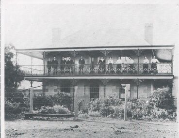Photograph - PETER ELLIS COLLECTION: DOUBLE STOREY HOUSE