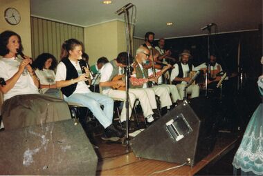 Photograph - PETER ELLIS COLLECTION: BAND PLAYING