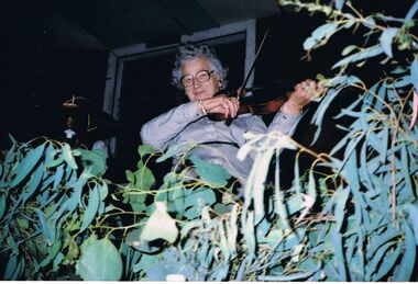 Photograph - PETER EELIS COLLECTION: WOMAN PLAYING VIOLIN