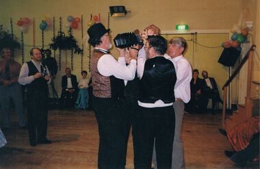 Photograph - PETER ELLIS COLLECTION: MEN PLAYING CONCERTINAS