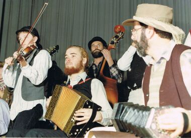 Photograph - PETER ELLIS COLLECTION: BUSH BAND