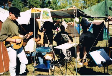 Photograph - PETER ELLIS COLLECTION: BUSH BAND