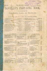 Document - GERMAN HERITAGE SOCIETY COLLECTION: MUSIC - THE MILLER'S WOOING