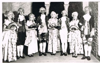 Photograph - PETER ELLIS COLLECTION: MEN AND WOMEN IN THEATRICAL PERFORMANCE