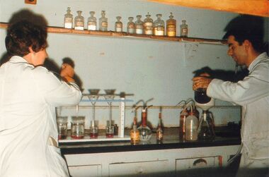 Photograph - PETER ELLIS COLLECTION: ORGANIC CHEMISTRY LAB