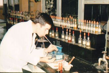 Photograph - PETER ELLIS COLLECTION: BRIT ANALYTICAL CHEMISTRY LAB