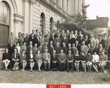 Photograph - PETER ELLIS COLLECTION : BRIT STAFF PHOTO 1965, October, 1965