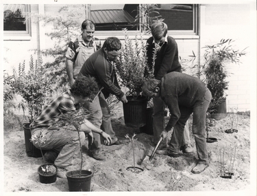 Photograph - SANDHURST BOYS CENTRE COLLECTION: TREE PLANTING