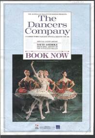 Document - MERLE HALL COLLECTION: BENDIGO PERFORMANCE OF ''THE DANCERS COMPANY''