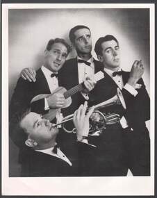 Photograph - MERLE HALL COLLECTION: PERFORMANCE OF ''THE CABBAGE BROTHERS''