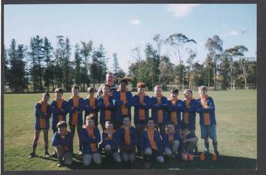 Photograph - GOLDEN SQUARE P.S. LAUREL ST. 1189 COLLECTION:  FOOTBALL TEAM 1998