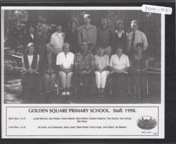Document - GOLDEN SQUARE P.S. LAUREL ST. 1189 COLLECTION: PHOTO, 1998