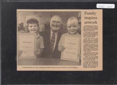 Newspaper - GOLDEN SQUARE P.S. LAUREL ST. 1189 COLLECTION:  ARTICLE