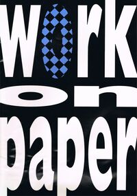 Magazine - MERLE HALL COLLECTION: ISSUE OF ''WORK ON PAPER'' LATE AUTUMN EDITION 1998