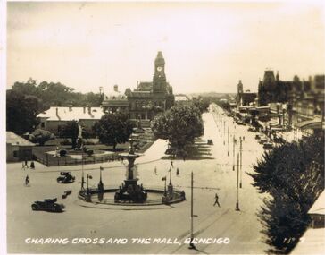 Photograph - LESLIE JOHN BAGUST COLLECTION: CHARING CROSS AND THE MALL, 1940