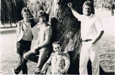 Photograph - MERLE HALL COLLECTION: PHOTOGRAPH OF THE MUCKY DUCK BUSH BAND