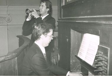 Photograph - MERLE HALL COLLECTION: PHOTOGRAPH OF PIO SAGRILLO AND MASSIMO FERIGATTI