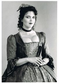 Photograph - MERLE HALL COLLECTION: PHOTOGRAPH OF LINDA THOMPSON AS FIORDILIGI