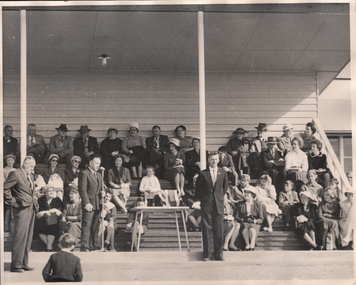 Photograph - SANDHURST BOYS CENTRE COLLECTION: OFFICIAL OPENING OF OVAL AND GRANDSTAND