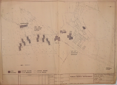 Plan - SANDHURST BOYS CENTRE COLLECTION:  MASTER PLAN